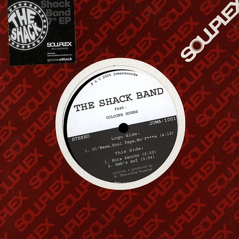 The Shack Band - The Shack Band EP