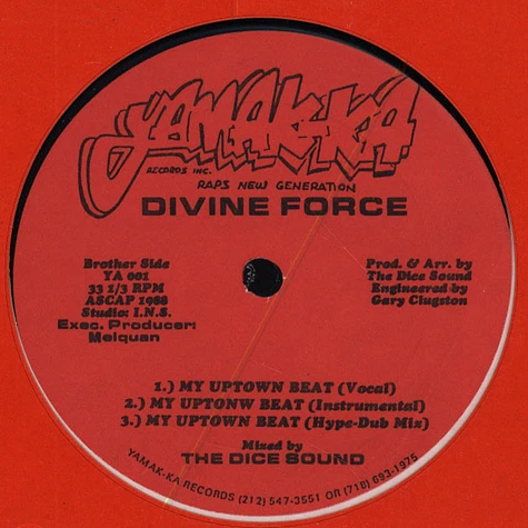 Divine Force - My Uptown Beat