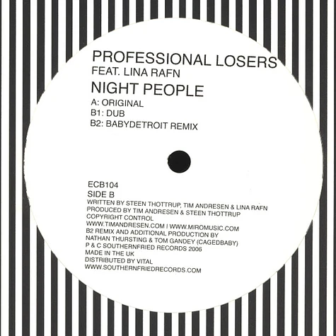 Professional Losers - Nigt People