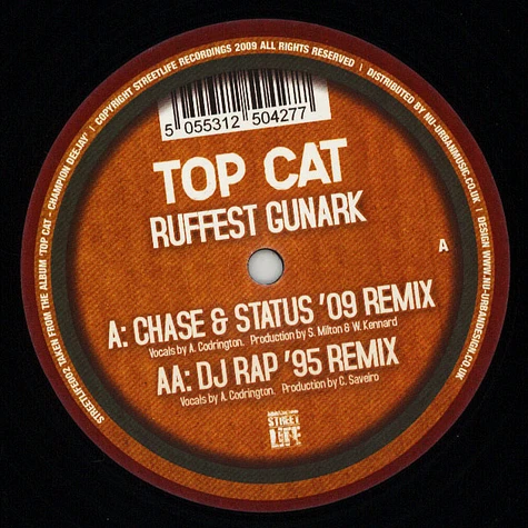Top Cat - Ruffest Gun Ark Chase & Status Remix