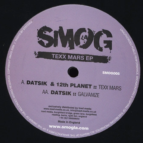 Datsik & 12th Planet / Datsik - Texx Mars / Galvanize