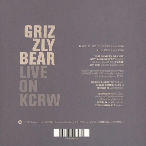Grizzly Bear - Live On KCRW: While You Wait For The Others