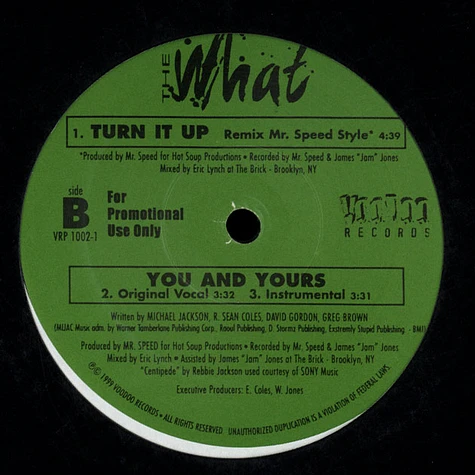 The What? - Turn It Up