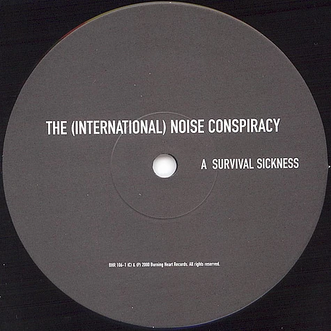 The International Noise Conspiracy - Survival Sickness