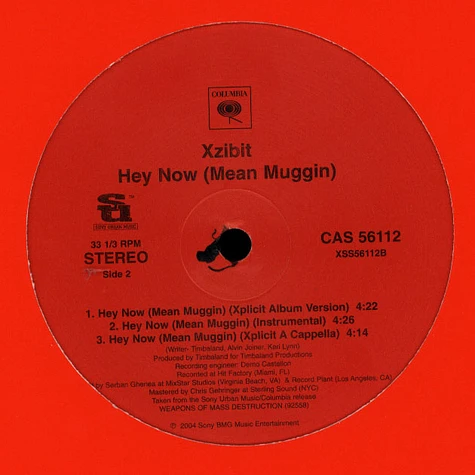 Xzibit - Hey now (mean muggin)
