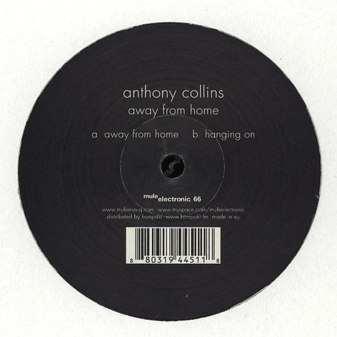 Anthony Collins - Away From Home