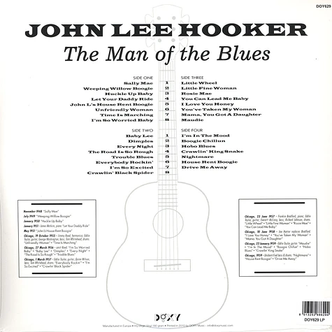 John Lee Hooker - The Man Of The Blues 1948-59