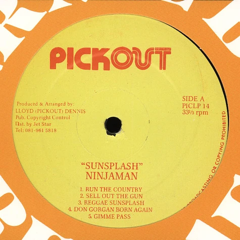Ninjaman - Sunsplash