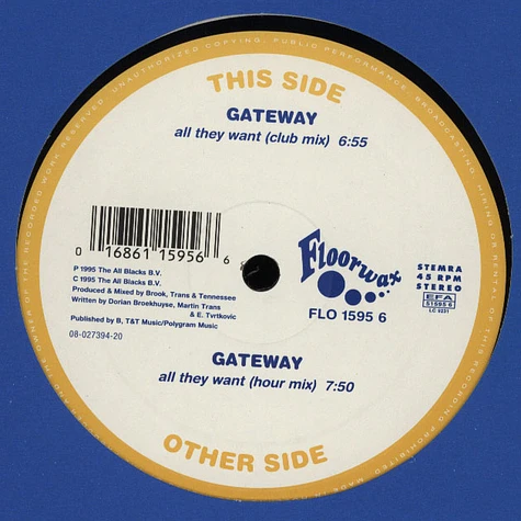 Gateway - All They Want