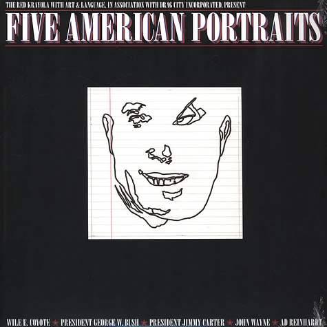 Red Krayola With Art And Language - Five American Portraits