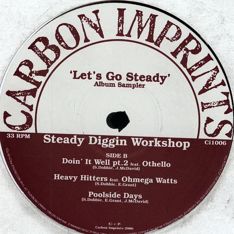 Steady Diggin Workshop - Let's Go Steady