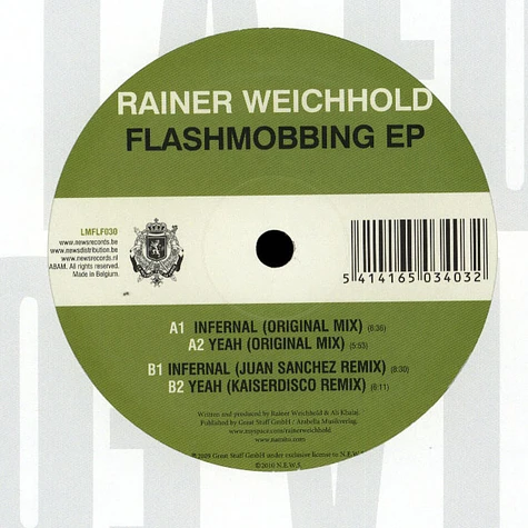 Rainer Weichhold - Flashmobbing EP