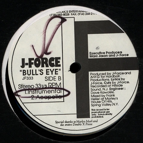 J-Force - Bull's Eye