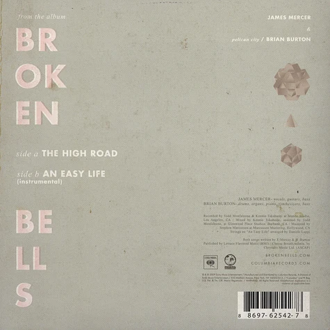 Broken Bells (James Mercer of The Shins & Danger Mouse) - The High Road