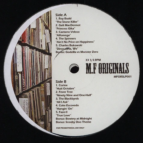 MF DOOM - MF's Originals