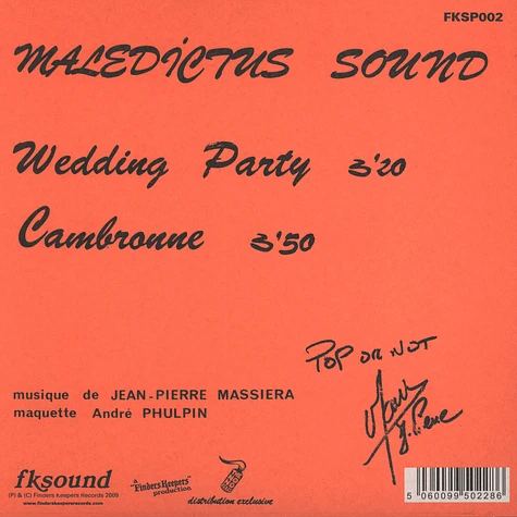 Maledictus Sound - Wedding Party