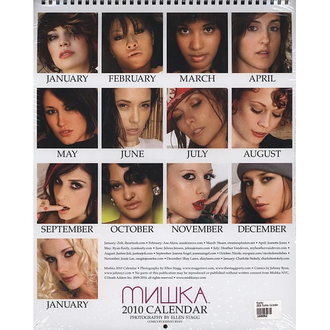 Mishka - 2010 Mishka Calendar