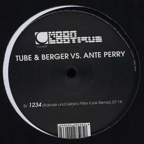 Tube & Berger Vs. Ante Perry - 1234