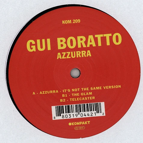 Gui Boratto - Azzurra