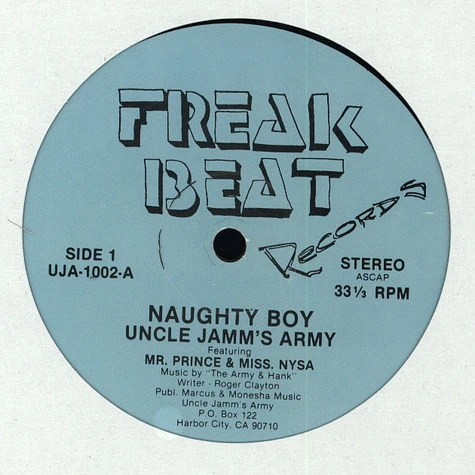 Uncle Jamm's Army - Naughty boy feat. Mr. prince & Miss Nysa