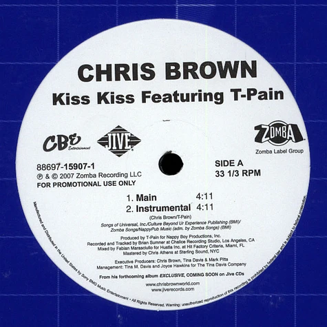 Chris Brown - Kiss kiss feat. T-Pain