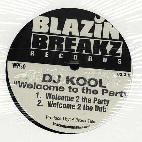 DJ Kool - Welcome to the party