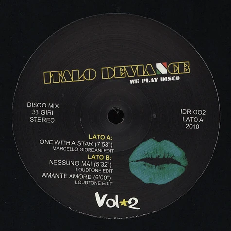 Italo Deviance - Italo Deviance Volume 2