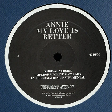 Annie - My Love Is Better