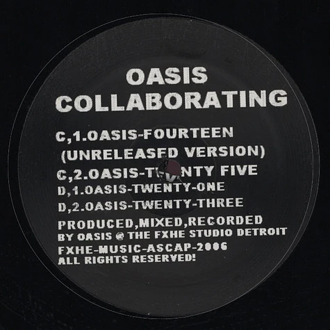 Oasis Collaborating: Omar S | Shadow Ray - Album 2 LP