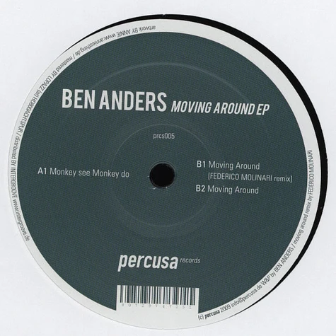 Ben Anders - Moving Around EP