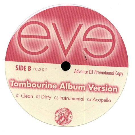 Eve - Tambourine remix feat. Missy Elliot, Fabolous & Swizz Beatz