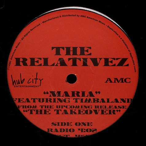The Relativez - Maria Feat. Timbaland