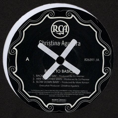 Christina Aguilera - Back to basics EP