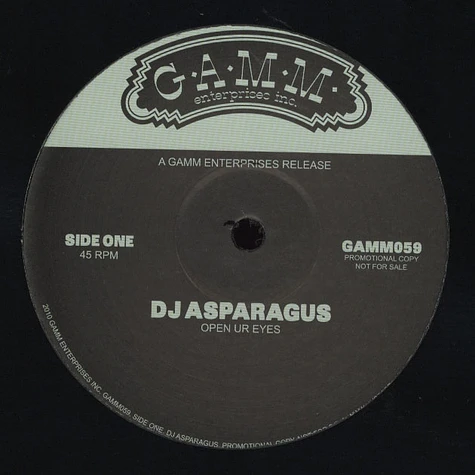 DJ Asparagus - EP 2 - Open Your Eyes