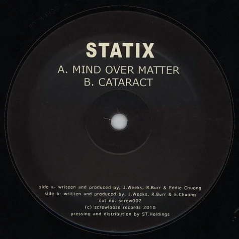Statix - Mind Over Matter