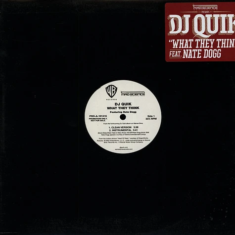 DJ Quik - What they think feat. Nate Dogg