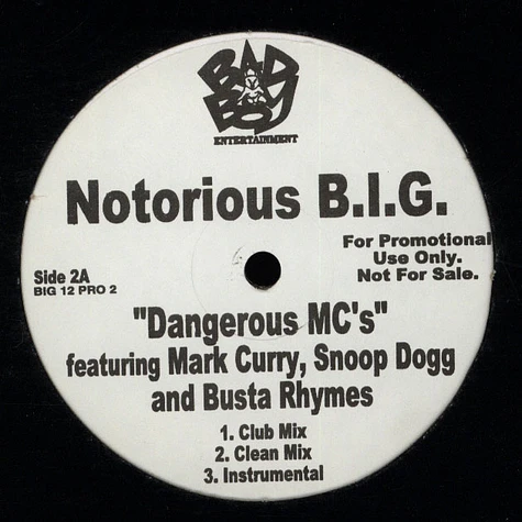 The Notorious B.I.G. - Dangerous mcs