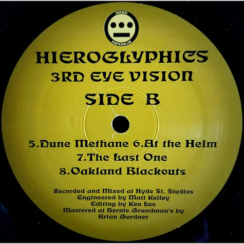 Hieroglyphics - 3rd Eye Vision