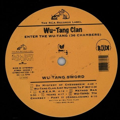Wu-Tang Clan - Enter The Wu-Tang (36 Chambers)