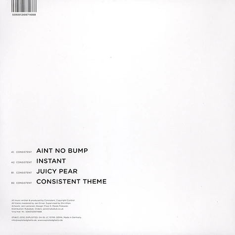 Consistent - Ain't No Bump