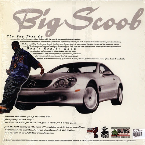 Big Scoob - The Way They Go