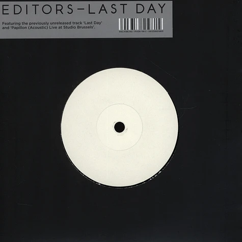 Editors - Last Day