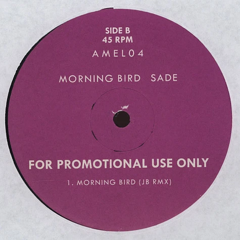 Sade - Soldier Of Love / Morning Bird JB Remixes