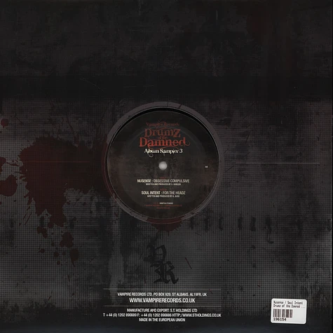 Nusense / Soul Intent - Drumz of the Damned Album Sampler 3