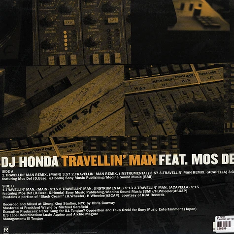 DJ Honda - Travellin man feat. Mos Def