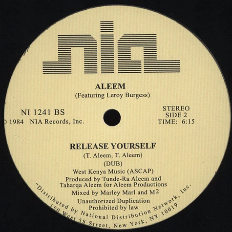 Aleem - Release Yourself