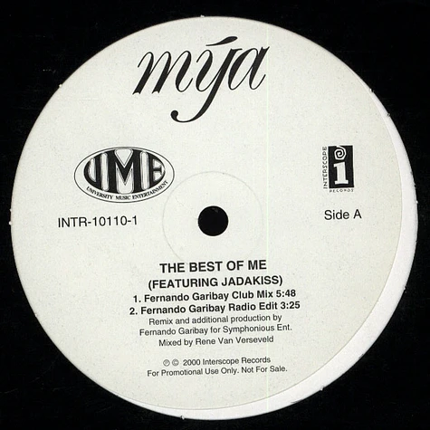 Mya - The Best Of Me feat. Jadakiss