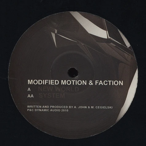 Modified Motion - A New World / System