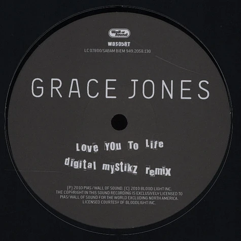 Grace Jones - Love You To Life