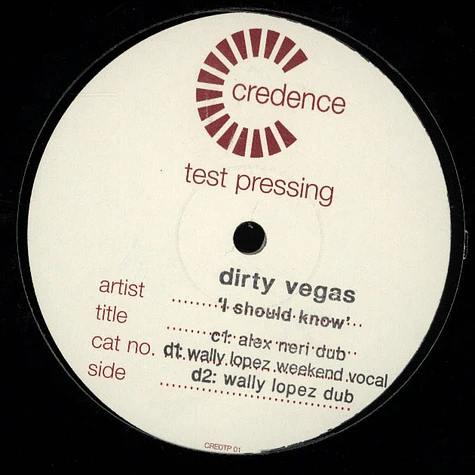 Dirty Vegas - I Should Know
